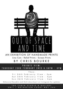 Chris Bourke printmaker linocu England UK